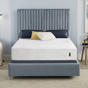 Sleep like a Queen Cooling Gel Foam Mattress & Deluxe Raised Metal Platform